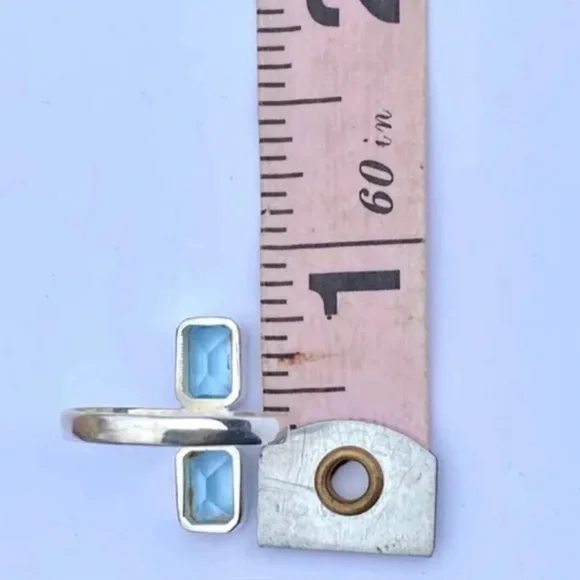 Topaz & Iolite Ring - Picture 9 of 9